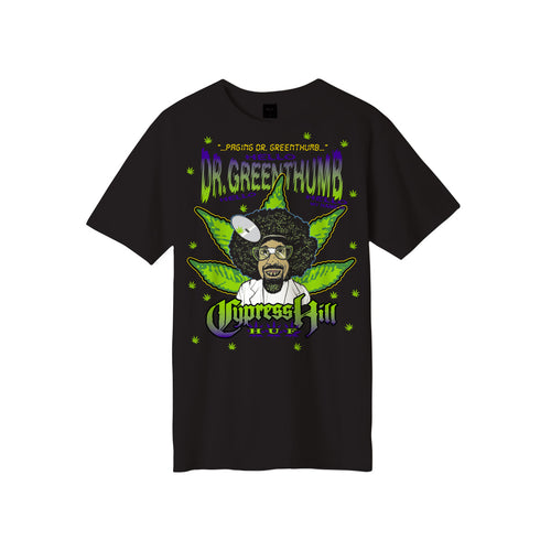 HUF x Cypress Hill Dr. Greenthumb Tee - Black