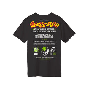 HUF x Cypress Hill Dr. Greenthumb Tee - Black