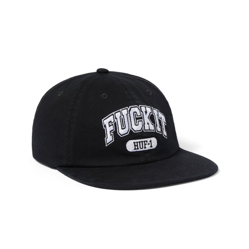 HUF - Fuck-It 6-Panel Hat - Black