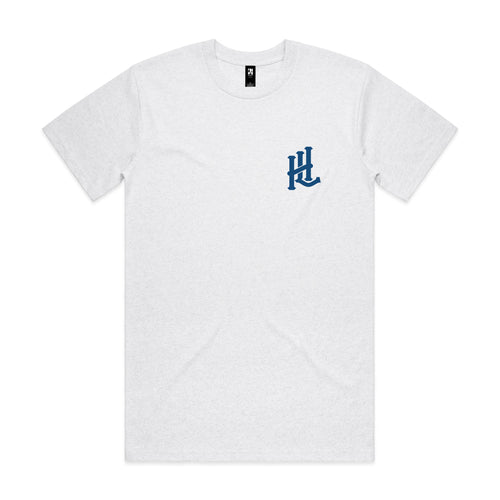 Headliners Logo Tee - Heather White