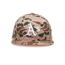 Load image into Gallery viewer, Oakland A&#39;s New Era 59Fifty Fitted - Duck Camo