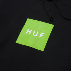 HUF - Ess. Box Logo Pullover Hoodie - Black