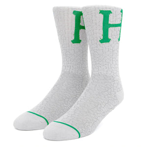 HUF - Quake Classic H Sock - White