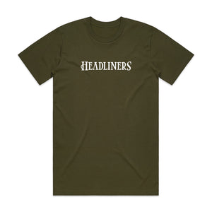 Headliners Header Logo Tee - Army