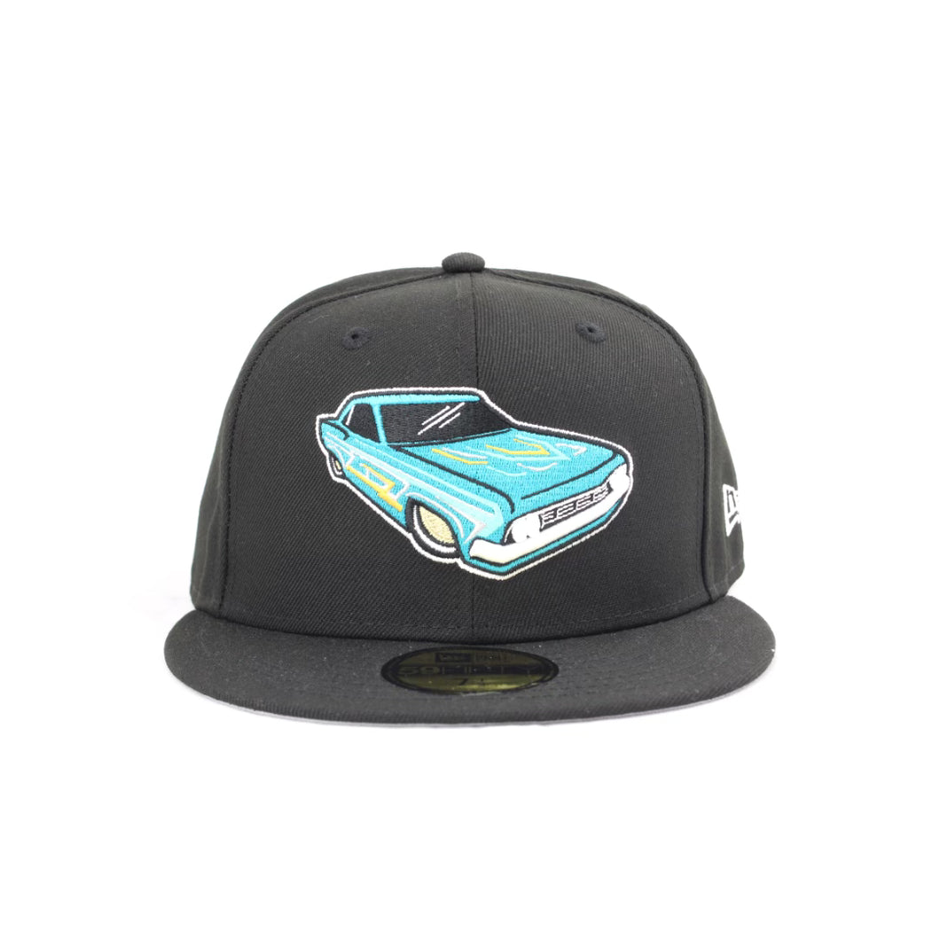 Fresno Lowriders Copa Edition MILB New Era 59Fifty Fitted - Teal / White